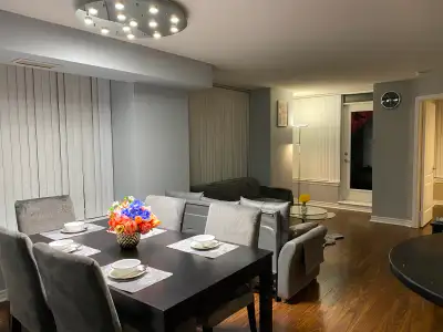 Beautiful & furnished 2BDRM Condo near Square One, Mississauga, View more