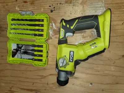 Cordless drill by Ryobi, View more