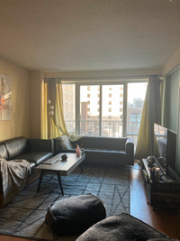 SUB-RENTAL 3 1/2 DOWTOWN MONTREAL FOR 1 MONTH APRIL-MAY