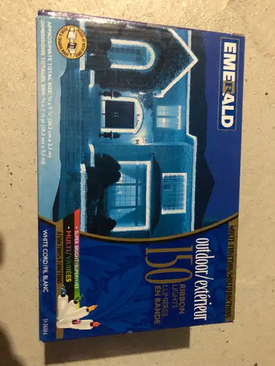 Christmas lights .I have 7 boxes clear and multi coloured 5.00 Each box