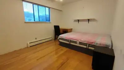 Upper floor bedroom furnished with queen size bed and study desk, Will be available on February 15th...