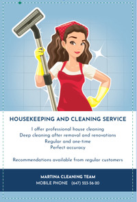 EUROPEAN HOUSEKEEPING AND CLEANING SERVICE