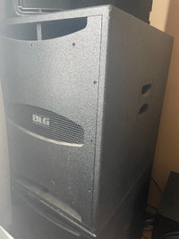 Subwoofer Amplifier BLG 1000W RMS. 15"
