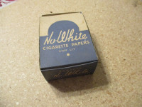 1930s NU-WHITE CIGARETTE PAPERS POINT OF SALE BOX $30 TOBACCO