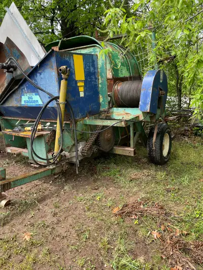 Various farming equipment Plows - $3500 Ag bagger - $10 500 Old for cab - $2000 Manure spreader - $7...