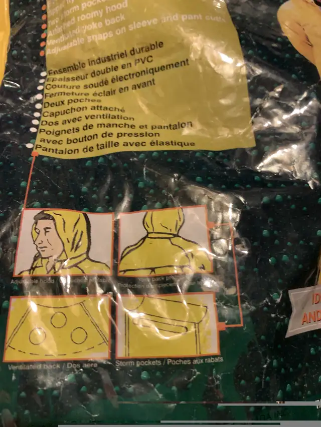 Men’s Size Medium NEW 2 pcs Industrial Rain Suit in Men's in Calgary - Image 3