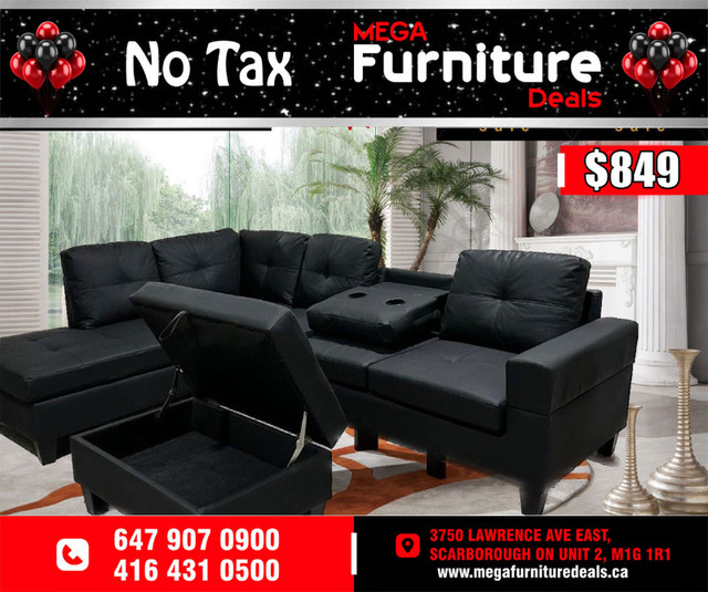 Sofa Set / Sofa Bed / Sectional Sofa Set / Leather Sofa in Couches & Futons in City of Toronto - Image 3