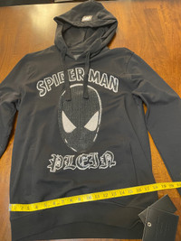 Philipp Plein Spider-Man hoodie size M-L