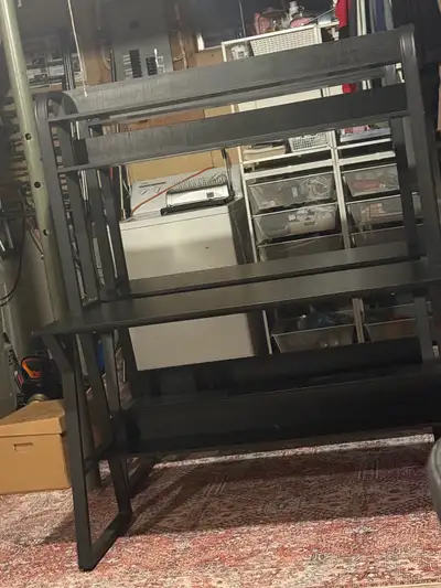 Two black desks (originally $200 each), View more