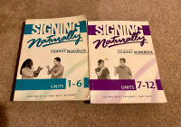 Signing Naturally student workbooks  1-12
