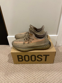 Yeezy 350v2 Sand Taupe Size 11