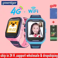 4G Network A36E Wifi GPS SOS Smart Watch Kids Video call IP67 wa