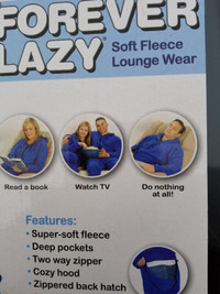 Forever Lazy Non-Footed Adult Onesies, One-Piece Pajama Jumpsuit