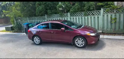 For Sale: 2012 Honda Civic LX – Loaded, Clean & Reliable! 153000 km | Excellent Condition | Clean Ti...