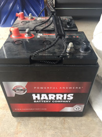Pair (2) of Harris 6V AGM Batteries