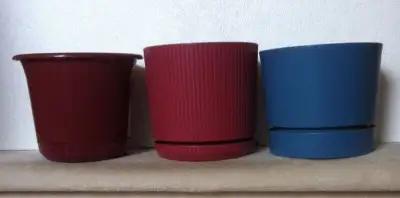 New Planters - various with drainage, View more