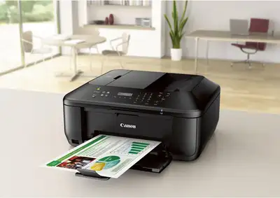 In good condition, black ink almost empty, color is over half full AirPrint: Print wirelessly and ef...