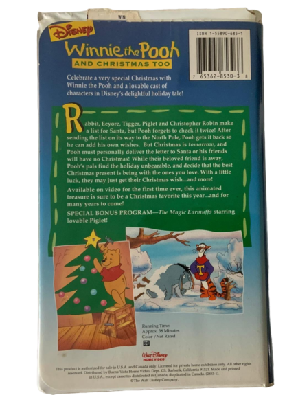 Disney VHS Movies Winnie The Pooh And Spiderman in CDs, DVDs & Blu-ray in Oshawa / Durham Region - Image 7