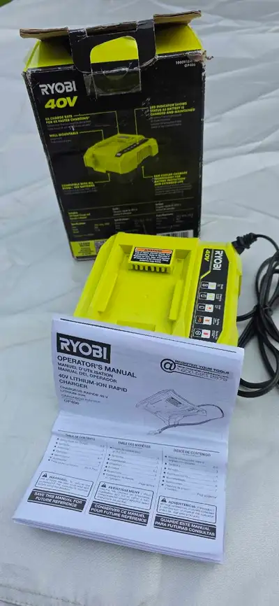 RYOBI CHARGER, View more