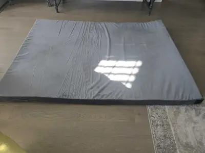 Portable mattress with storage bag, View more