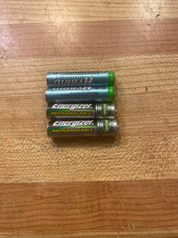 AAA rechargeable batteries 4 pieces 