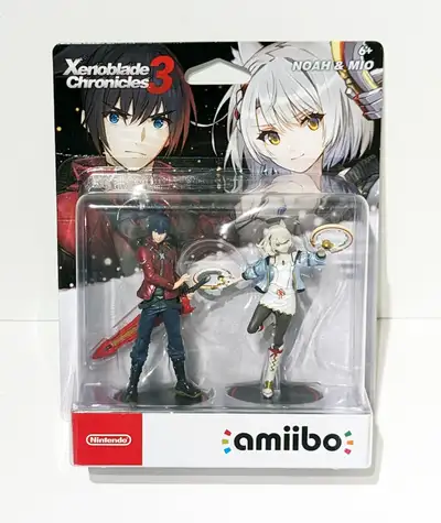 Brand NEW - Noah + Mio 2 Pack Xenoblade Chronicles Amiibo - BNIB, View more