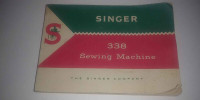 Singer sewing machine instruction manual, in Penticton