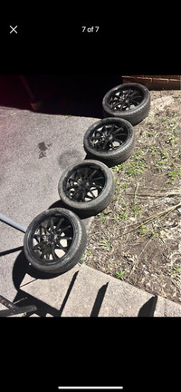 Tires on rims for sale!