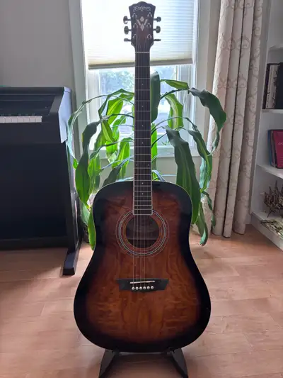 Washburn acoustic guitar , View more