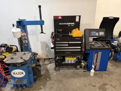 Located in Timberlea Winter tire changeover on or off rim can do wheels on or off the vehicle, $80 f...