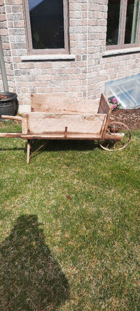 Vintage wheelbarrow