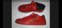 New Valentino Men's Red Leather Shoes Size 10
