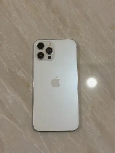 iPhone 12 Pro Max 128GB Silver – Unlocked – 100% Battery, View more