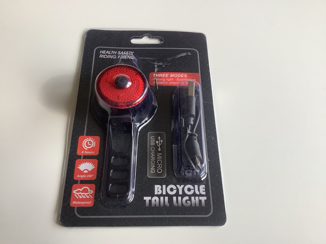Bicycle Tail Light | $10 East end Kingston P/U in Frames & Parts in Kingston