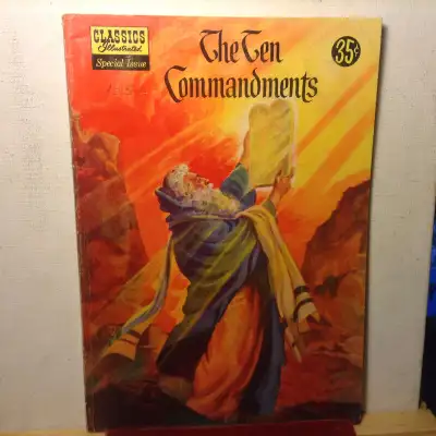 Classics Illustrated THE TEN COMMANDMENTS No.135A - G 1956 Vinta, View more