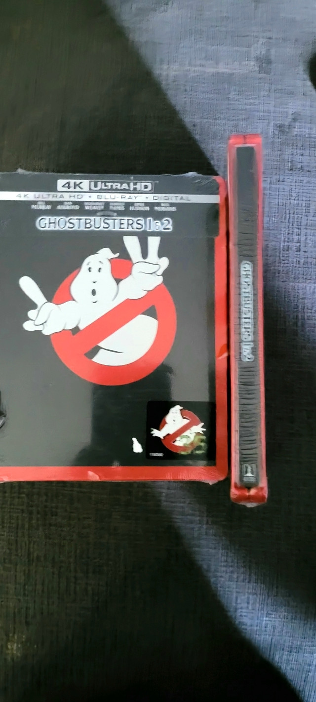 Ghostbusters 1 and 2 4k steelbook new and Sealed in CDs, DVDs & Blu-ray in Kitchener / Waterloo - Image 3