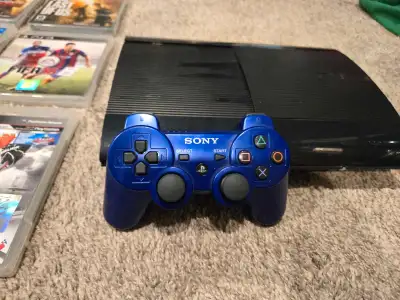 ps3 super slim with games, View more