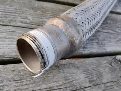 Another like this high quality stainless steel bellow was used to replace old rusty exhaust pipe on...