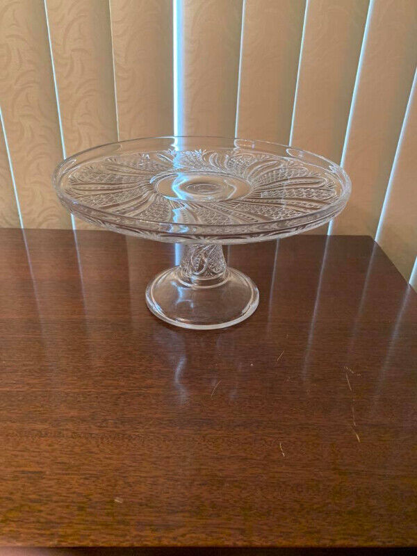 Glass Footed Cake Stand in Kitchen & Dining Wares in Fredericton