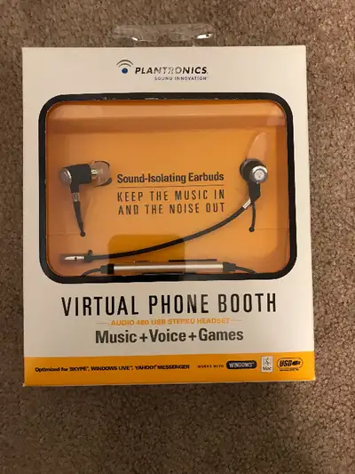 BRAND NEW Plantronics Virtual Phone Booth, View more