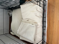 Lg Feather Dog beds suitable for crate or separate beds