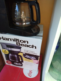 Programmable Hamilton Beach coffee maker