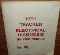 1991 TRACKER GMC Electrical Diagnosis Service Manual