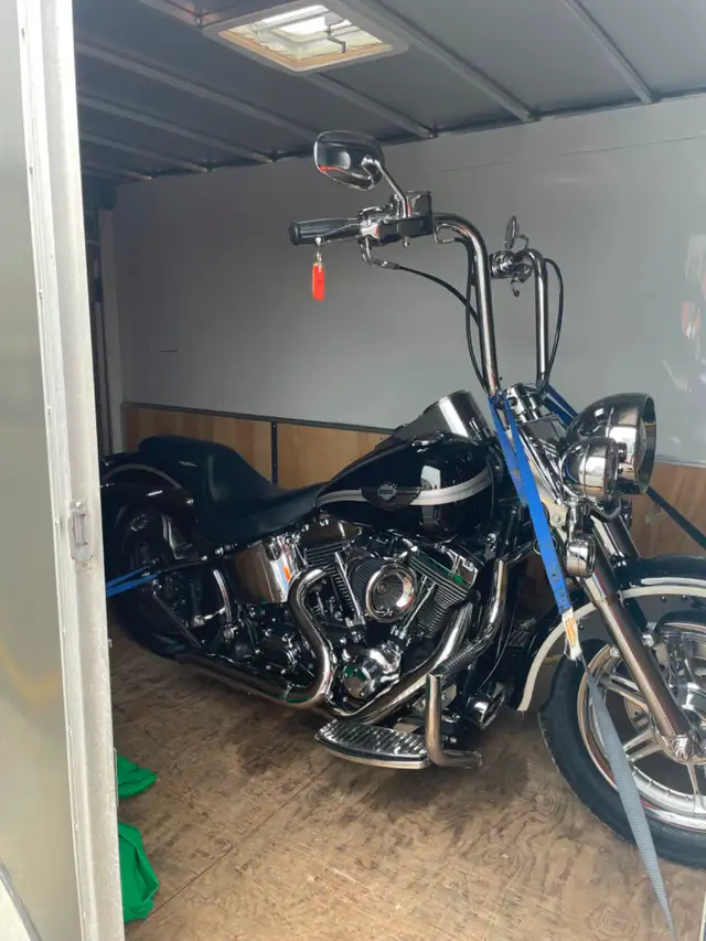 2003 Harley Davidson Fat Boy in Street, Cruisers & Choppers in Kawartha Lakes - Image 8