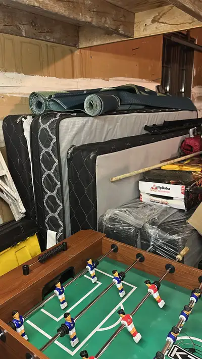 twin (single) bed with box, View more