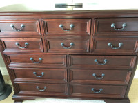 Gibbard chest drawers dresser solid mahogany
