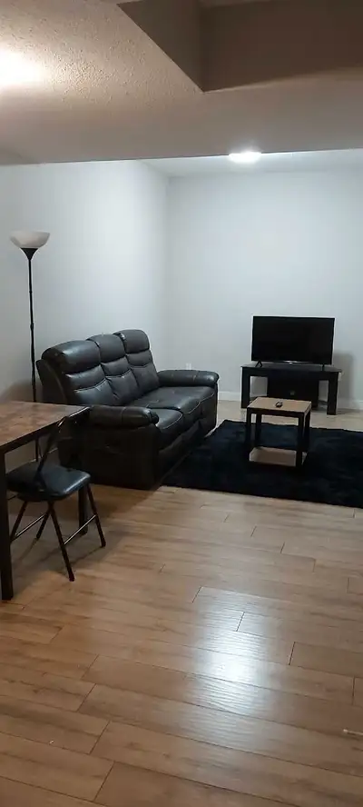 1 bedroom nicely furnished basement suite for rent