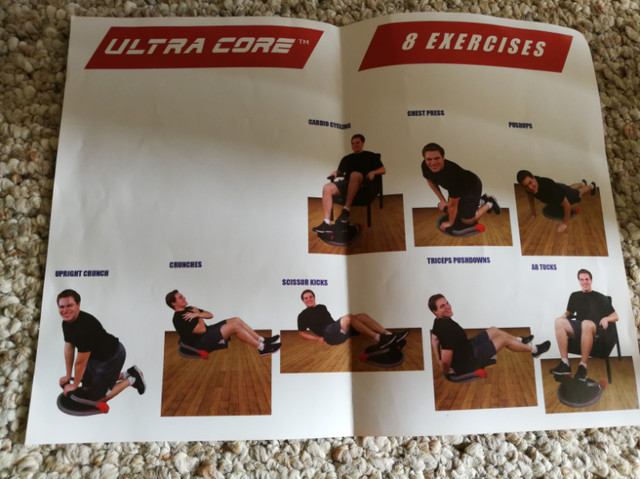 New PLH Fitness Ultra Core Max With Yoga Mat in Exercise Equipment in Markham / York Region - Image 2