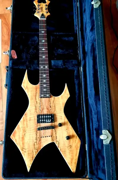 Bc rich warlock edition exotic  onepiece neck made in korea, View more