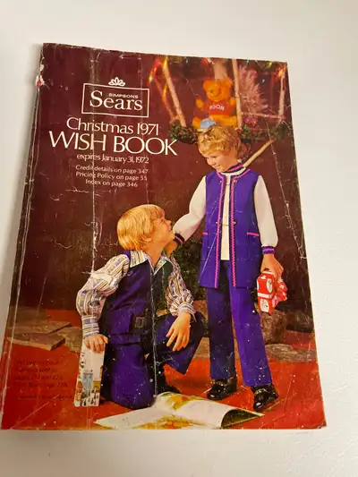 vintage 1971 Simpson sears catalogue, View more